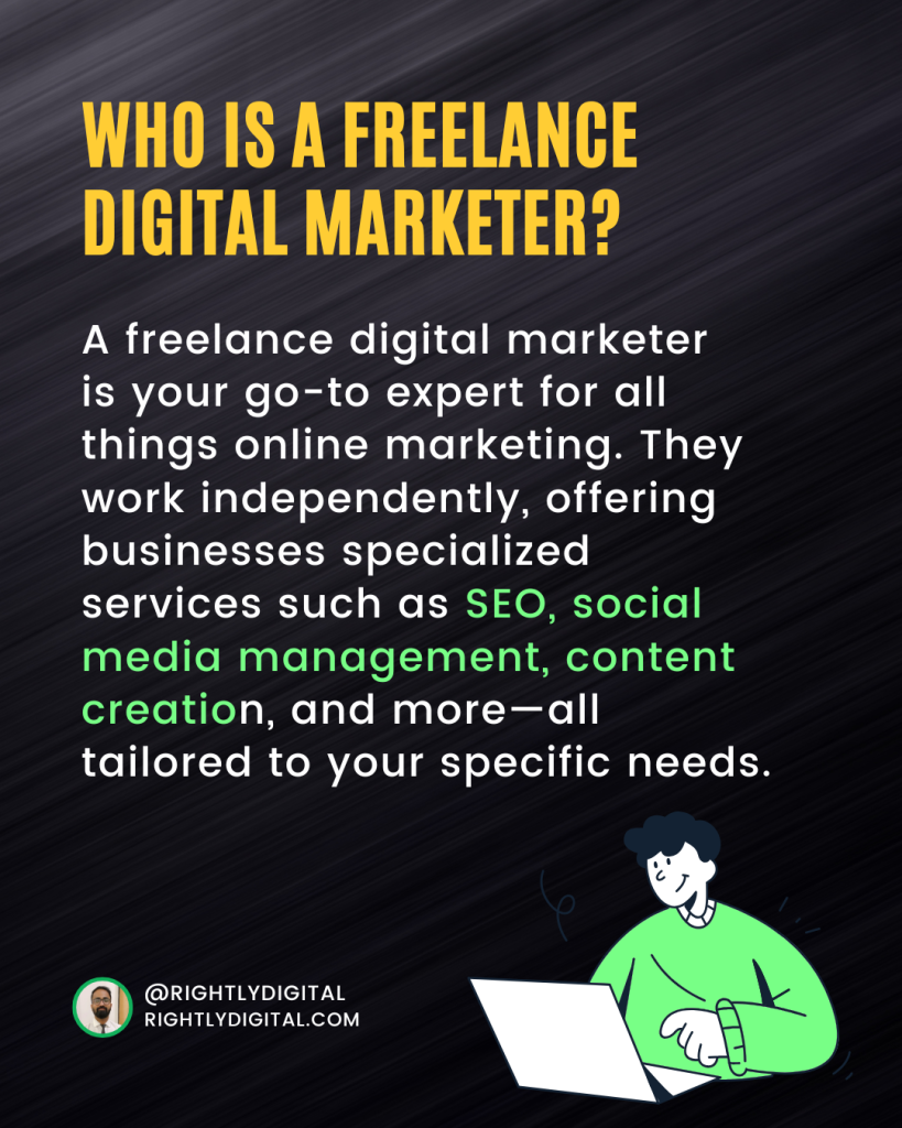 Who Is a Freelance Digital Marketer?